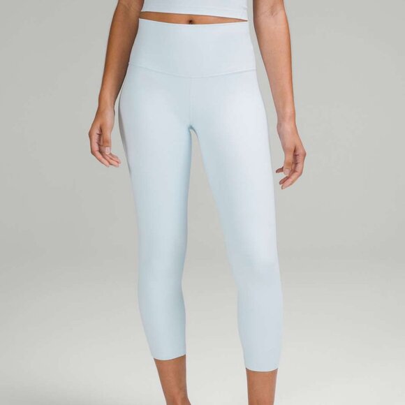 Lululemon Athletica Light Blue Cropped Pants - Picture 3 of 4